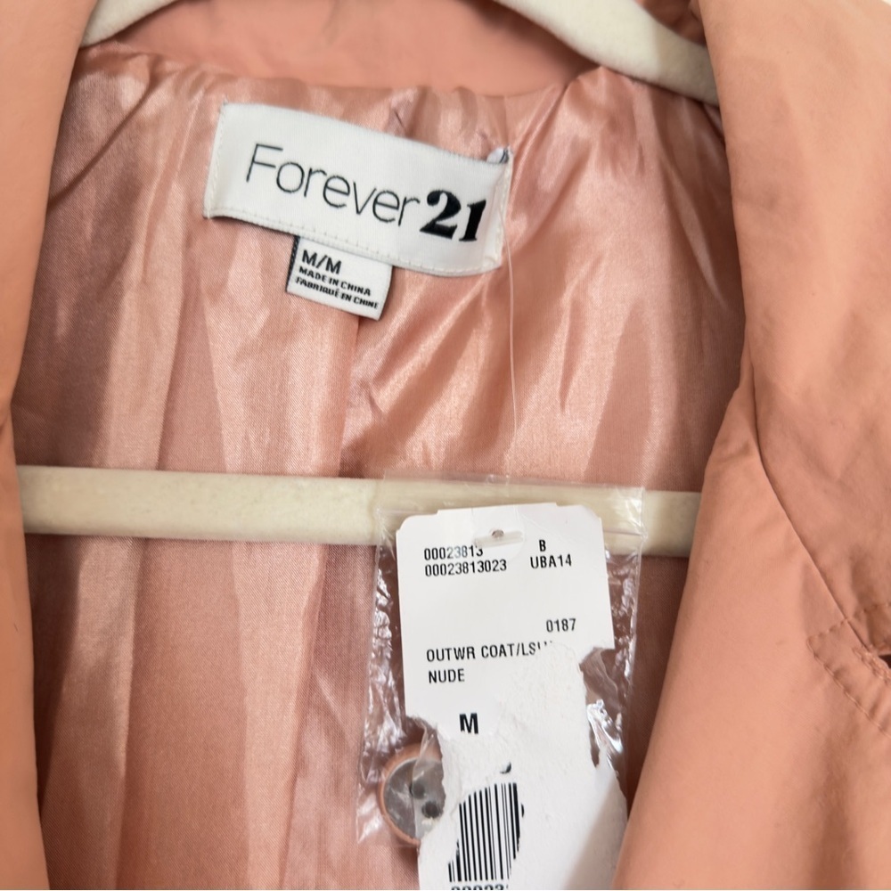 Forever 21 trench jacket - Picture 4 of 9